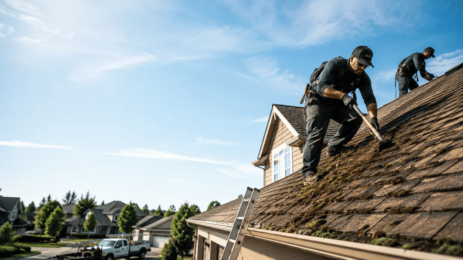 Roof Moss Removal in Roswell, GA near me
